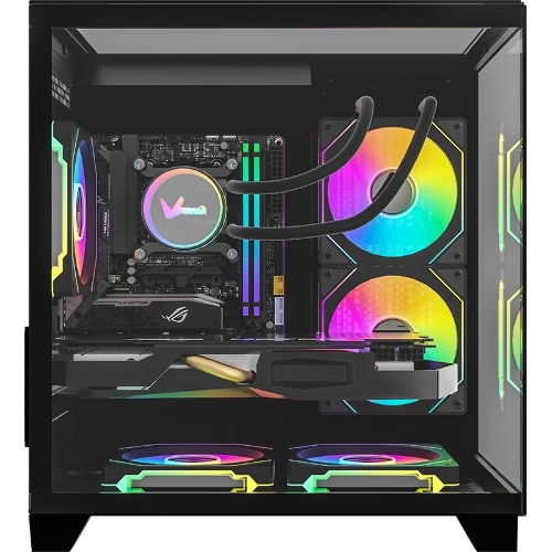 Компьютерный корпус AeroCool/Formula Crystal Z9M черный без БП mATX 1xUSB 3.0 1xUSB3.1 audio bott PSU
