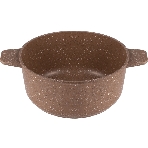 Кастрюля Maunfeld CARMEL MF26CRM01CR, 26 см, 5 л из литого алюминия со стеклянной крышкой
