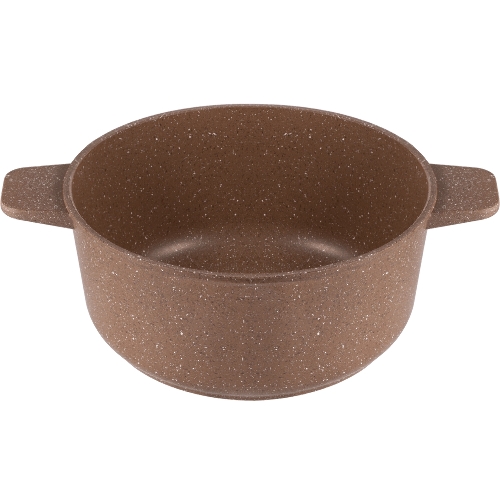 Кастрюля Maunfeld CARMEL MF26CRM01CR, 26 см, 5 л из литого алюминия со стеклянной крышкой