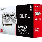 Видеокарта Asus DUAL-RX9060XT-16G-WHITE белый