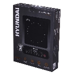 Плита настольная электрическая Hyundai HYC-0101 черный эмаль (настольная)