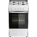 Плита газовая Darina 1B GM 441 005 W белый/черный, конфорок 4 шт, духовка 50 л, 50 см x 85 см x 51 см