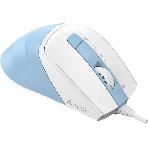 Мышь проводная A4Tech Fstyler FM45S Air голубой/белый, 2400 dpi, USB, кнопки - 7