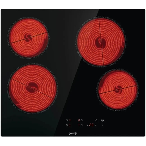 Электрическая варочная панель Gorenje ECT641BSCE Hi-Light, независимая, черный