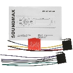 Автомагнитола Soundmax SM-CCR3062B, 1 DIN, Bluetooth, USB Type-A, AUX