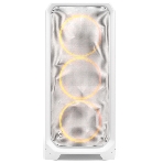 Корпус Fractal Design Meshify 3 White RGB TG Clear Tint, Midi-Tower, белый, 3 x 140 мм