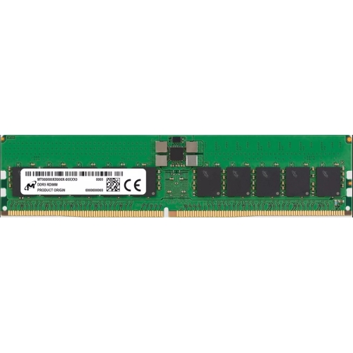 Оперативная память Micron, DDR5, 64Gb (1x64 Gb), 5600 MHz, CL40, ECC, RDIMM, OEM