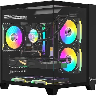 Компьютерный корпус AeroCool/Formula Crystal Z9M черный без БП mATX 1xUSB 3.0 1xUSB3.1 audio bott PSU