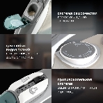 Утюг Hyundai H-SIP2700 белый/серый, 2700 Вт, 	40 г/мин, 240 г/мин, 380 мл