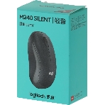 Мышь беспроводная Logitech M240 SILENT графитовый, 4000 dpi, Bluetooth, кнопки - 3