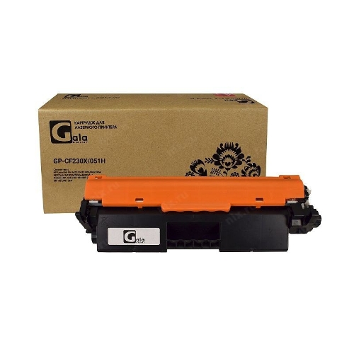 Картридж лазерный GalaPrint GP-CF230X/051Н (№30X) черный (4100 стр.) для HP LaserJet Pro M227/M227fdn/M227fdw/M227sdn/M203/M203dn/M203dw/Canon LBP-160/LBP-162/MF-260/MF-264/MF-267/MF-269