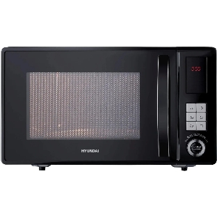 Микроволновая печь Hyundai HYM-D3010 черный, 23 л, 800 Вт, переключатели - кнопки, поворотный механизм