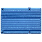 Корпус Qumo Aluminum case with double black fans, Raspberry Pi 4, blue(RS008)