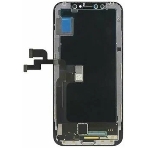 Дисплей Amperin для Apple iPhone XS в сборе с тачскрином (Soft Oled), черный
