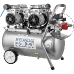Компрессор поршневой Hyundai HYC 30250LMS безмасляный 300л/мин 50л 2000Вт серебристый/черный