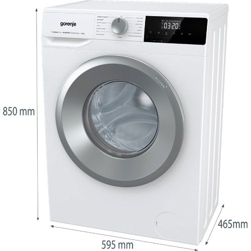 Стиральная машина Gorenje W2NHPI62SCS белый загр.фронтальная макс.: 6 кг 1200об/мин класс: А