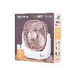 Вентилятор Centek CT-5041 бежевый, настольный, 5 Вт, 3 скорости, 10 см