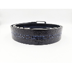 Ремень мужской Piquadro Blue Square CU6742B2/MON 125х3.5 см коричневый/черный натур.кожа