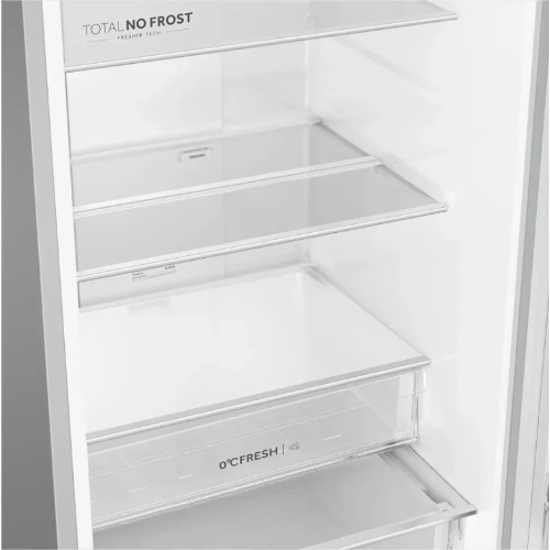 Холодильник Haier CEF536CSG серебристый двухкамерный 240/105 л морозилка снизу, No Frost