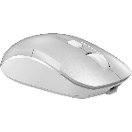 Мышь беспроводная A4Tech Fstyler FB26CS Air2 серебристый/белый, 2000 dpi, радиоканал, Bluetooth, USB, кнопки - 4