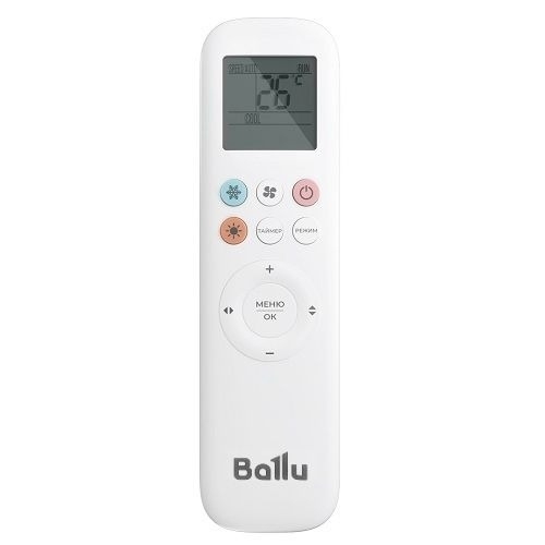 Блок внутренний сплит-системы Ballu Defender BSHI/in-24HN8 инвертор, 24000 BTU, 73 м², 31 дБ, охлаждение, обогрев, осушение, белый