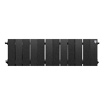 Радиатор биметаллический Royal Thermo PianoForte 200 черный - 12 секц.