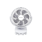 Вентилятор Centek CT-5045 белый, настольный, 5 Вт, 4 скорости, 15 см