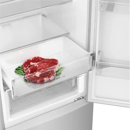 Холодильник Haier CEF536CSG серебристый двухкамерный 240/105 л морозилка снизу, No Frost