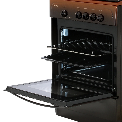 Плита газовая Gefest CG 60М C7 К83 коричневый, конфорок 4 шт, духовка 63 л, 60 см x 85 см x 60 см