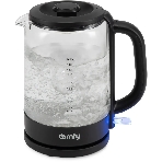 Чайник электрический Domfy DSB-EK304 1.7л. 2200Вт черный (корпус: стекло)