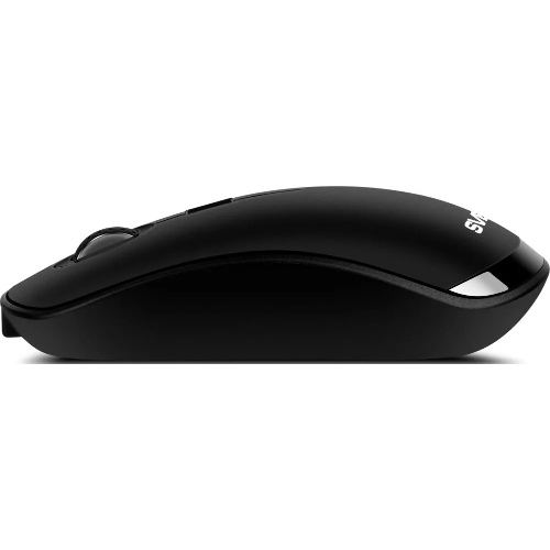 Мышь беспроводная SVEN RX-570SW черный, 1600 dpi, радиоканал, Bluetooth, USB, кнопки - 4