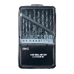 Набор сверл по металлу HSS (1-13мм, 25 шт) Deli DH-MHZ025-ED1 металлический кейс