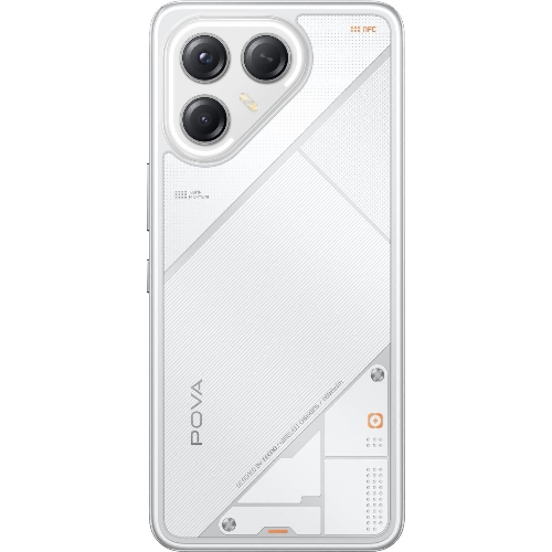 Смартфон Tecno Pova 7 Ultra 5G LJ9, 12/256Gb, белый