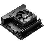 Кулер для процессора ID-COOLING IS-53-XT BLACK LGA1851/1700/1200/115X/AM5/AM4 низкопрофильный высота 53мм (24шт/кор, TDP 120W, PWM, 4 тепл.трубок/медная база, FAN 92мм, черный) BOX