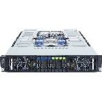 Серверная платформа Gigabyte Server Platform G294-Z43/2U/2xAMD (9004/9005)/2xHS/24xDIMM/4xSFF NVME/SAS/SATA + 4xSFF SATA/SAS/16xGPUs SS/2x10GbE/16xFHFL + 2xLP/2x3000W/Rails/1Y