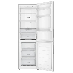 Холодильник Haier CEF536CSG серебристый двухкамерный 240/105 л морозилка снизу, No Frost