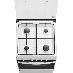 Плита газовая Darina 1B GM 441 005 W белый/черный, конфорок 4 шт, духовка 50 л, 50 см x 85 см x 51 см