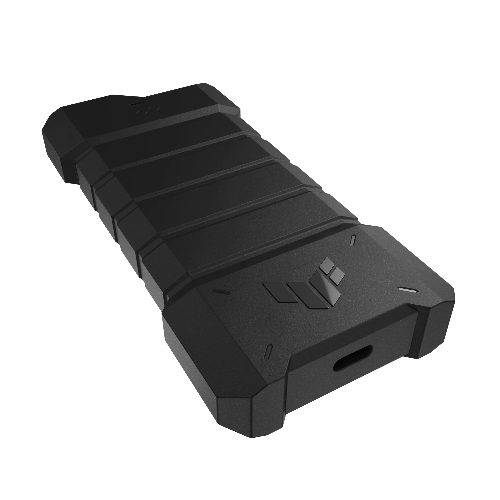 Внешний SSD ASUS TUF GAMING AS2000 PLUS/BLK/G/2280/2260/2242, PCIe (NVMe), USB3.2; 90DD02Y0-M09000