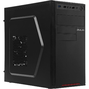 Компьютер Amur Нарвал B7I21 MT i3 12100 (3.3) 16Gb SSD 512Gb UHDG 730 FreeDOS 2.5xGbitEth 400W мышь клавиатура черный (RUS) (2147008)