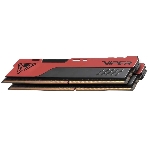 Оперативная память Patriot Viper Elite II, DDR4, 32GB (2x16 GB), 3200 MHz, CL18, DIMM, радиатор, красный, черный