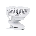 Вентилятор Centek CT-5045 белый, настольный, 5 Вт, 4 скорости, 15 см