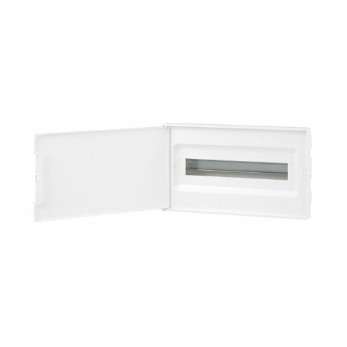 Щиток встраиваемый FRAME DKC F18B1WW 18мод. с бел. дверцей с 2 шинами PEN на 8 и 10 отверст. белый