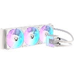 Кулер с водяным охлаждением Formula V Line ICE JET GLOW 360 WH, 360мм, 3x120мм, ARGB fans, LGA115X/1200/1700/1851, AM4/AM5