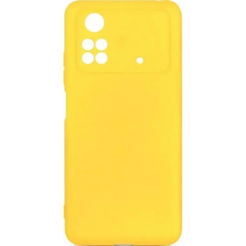 Чехол (клип-кейс) DF poCase-03 для Poco M4 Pro (4G) желтый