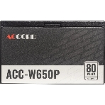 Блок питания Accord ACC-W650P, 650Вт, 80 PLUS WHITE, 120мм, черный