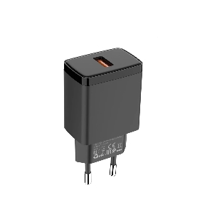 Сетевое зарядное устройство Cablexpert MP3A-PC-55, 10.5Вт, 2.1А, 1хUSB, черный, пакет