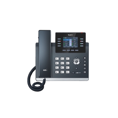 IP-телефон YEALINK SIP-T44W, 12 аккаунтов, 2 порта USB, Wi-Fi, цветной экран 2.8