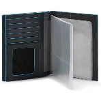 Обложка для документов Piquadro Blue Square PP5246B2R/N черный натур.кожа