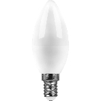 Лампа светодиодная SAFFIT SBC3713 LED 13вт Е14 дневной матовая свеча