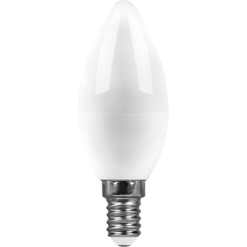 Лампа светодиодная SAFFIT SBC3713 LED 13вт Е14 дневной матовая свеча